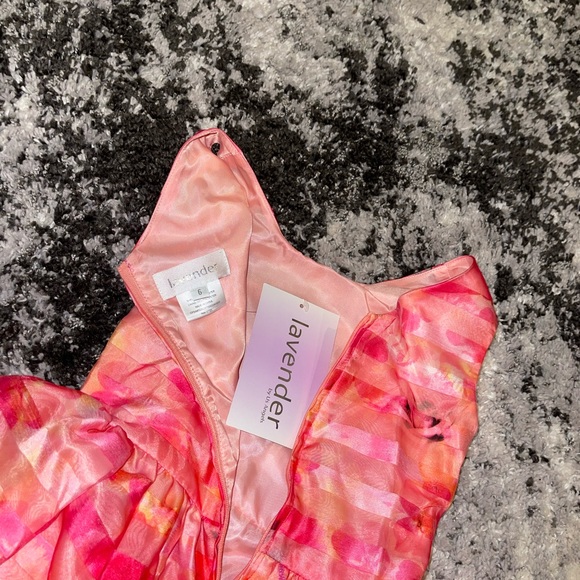 Girls Lavender by Macys Dress Size 6 - Picture 4 of 4